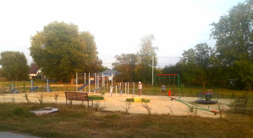 «Стальное дерево» подарило сельской детворе спортивную площадку