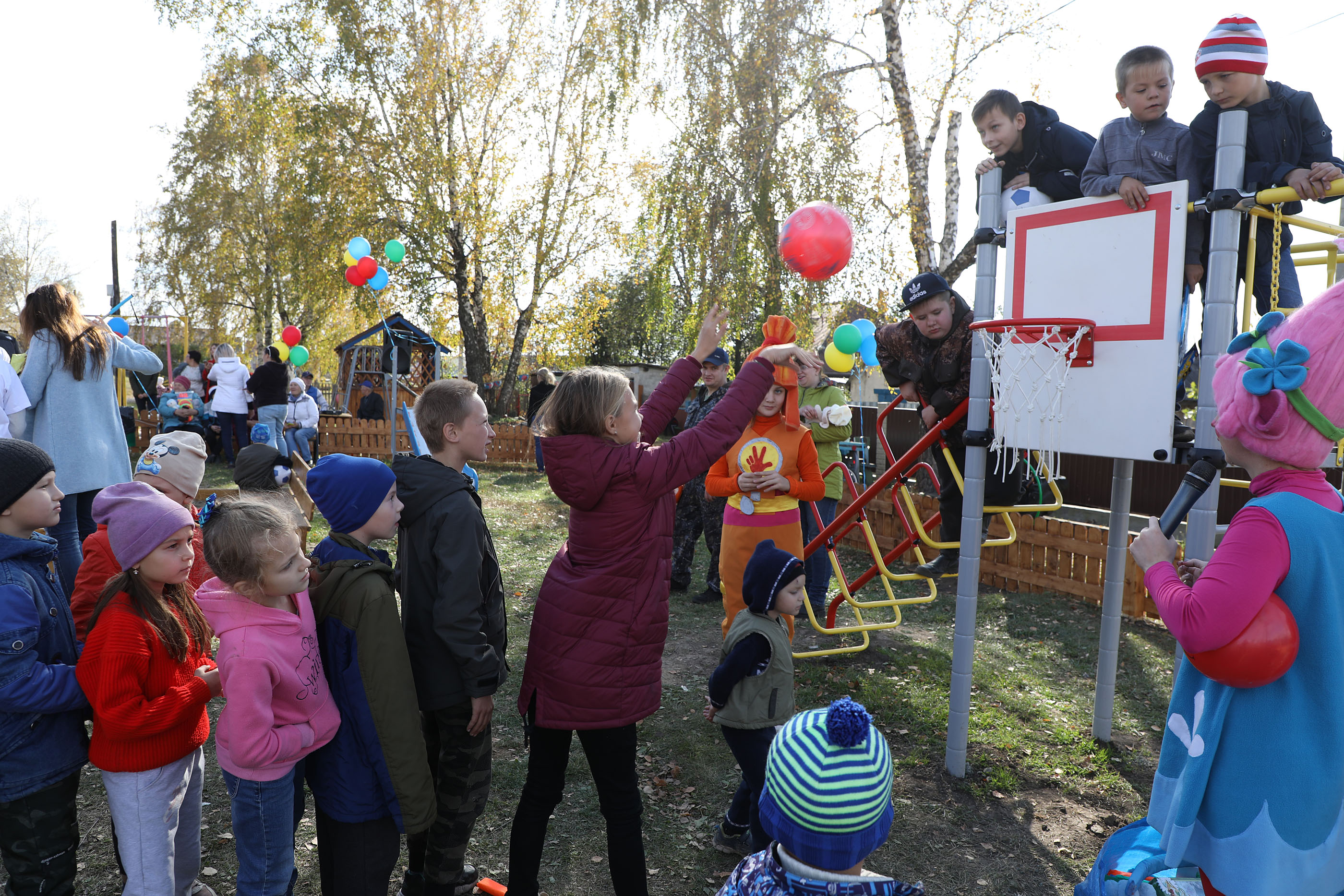 Открытие площадки для семейного отдыха в Северном микрорайона Заринска