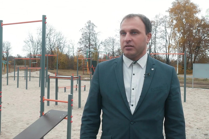 Новая спортплощадка появилась в Фащёвке благодаря гранту от «Стального дерева»